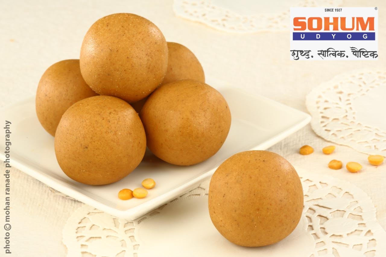 Sohum Besan Ladoo (Al la Carte) 1.5 kgs PRE ORDER by 15th Oct 2024, delivery by 27TH OCT 2024