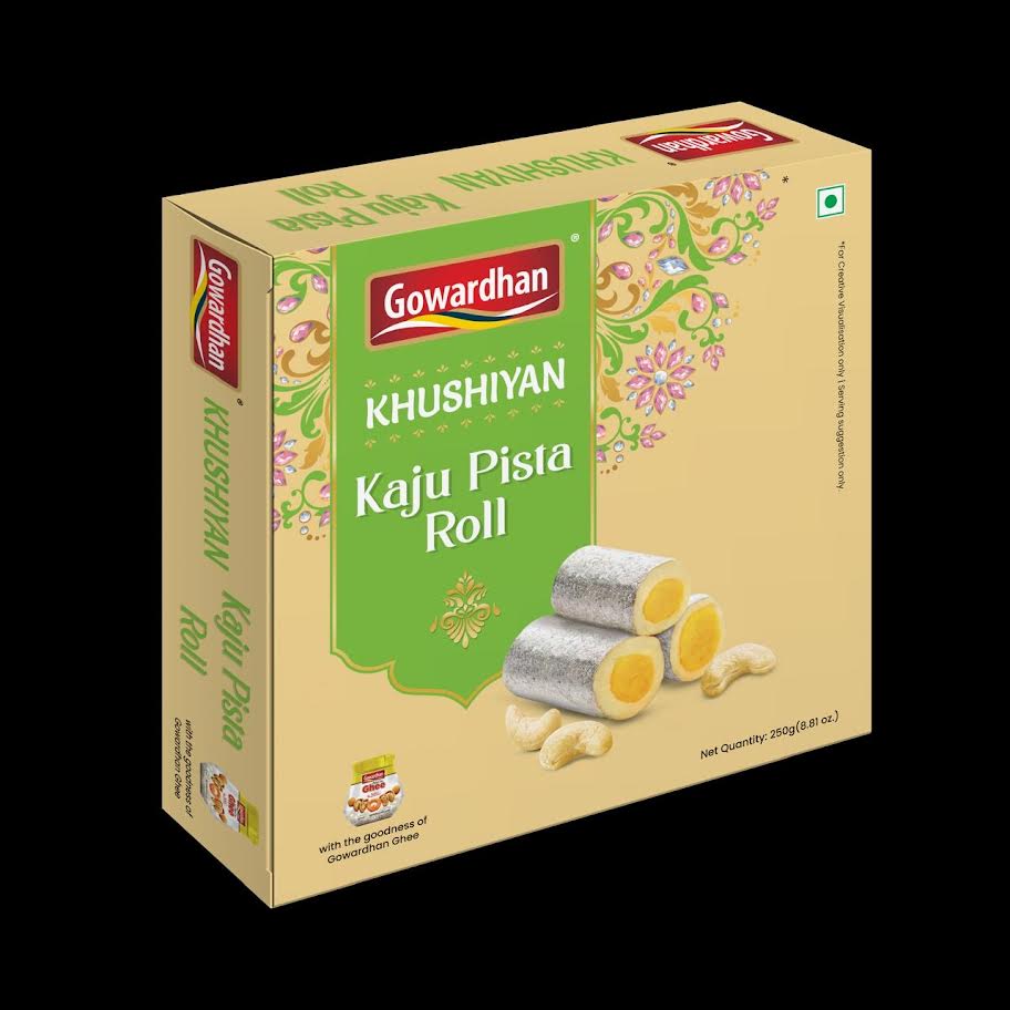 Gowardhan Kaju Pista Roll