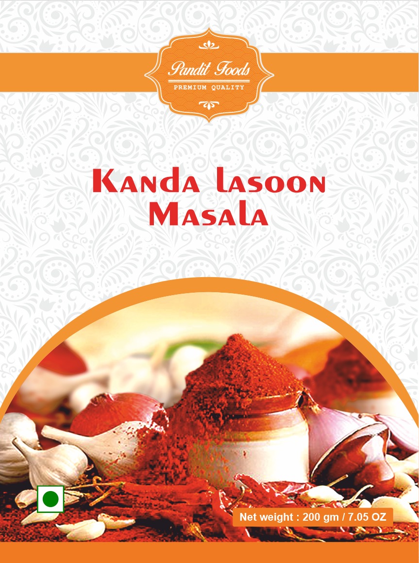 KANDA LASOON (ONION GARLIC) MASALA