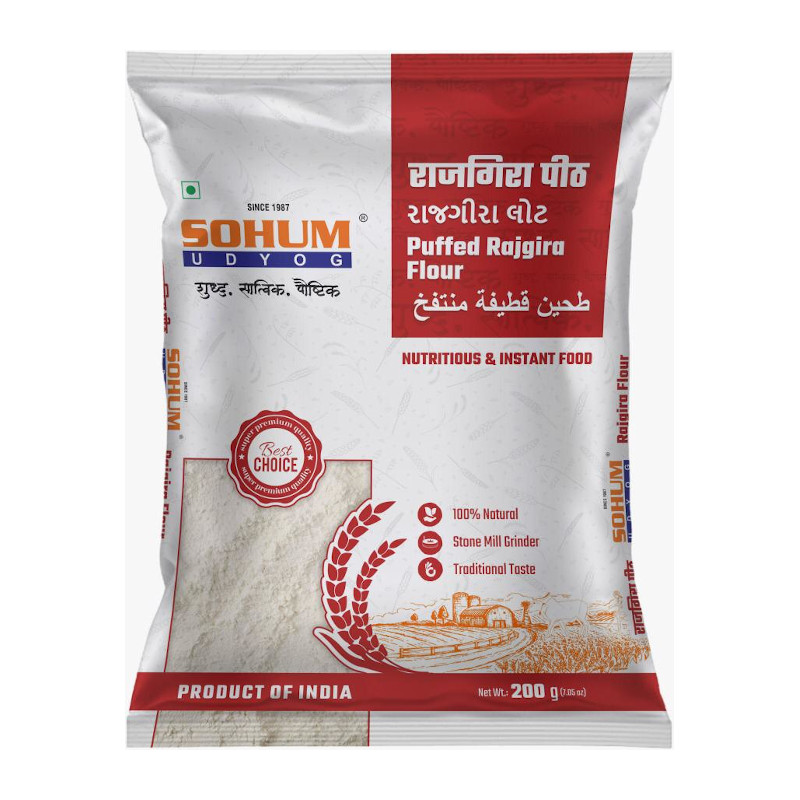 SOHUM PUFFED RAJGIRA FLOUR